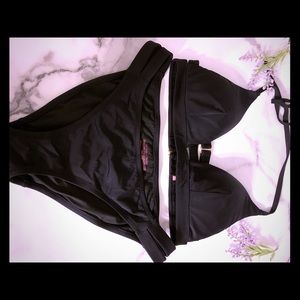 Victoria secret bathing suit. Black, double straps